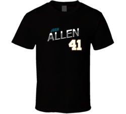 Josh Allen 41 Favorite Player Jacksonville Football Fan T Shirt Josh Allen 41 Favorite Player Jacksonville Football Fan T Shirt
