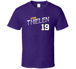 Adam Thielen 19 Favorite Player Minnesota Football Fan T Shirt