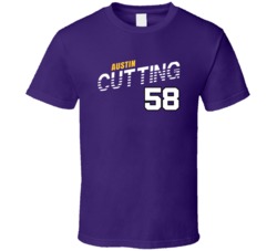 Austin Cutting 58 Favorite Player Minnesota Football Fan T Shirt Austin Cutting 58 Favorite Player Minnesota Football Fan T Shirt