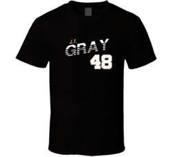 J T Gray 48 Favorite Player New Orleans Football Fan T Shirt