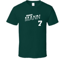 Braden Mann 7 Favorite Player New York J Football Fan T Shirt Braden Mann 7 Favorite Player New York J Football Fan T Shirt