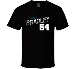 Shaun Bradley 54 Favorite Player Philadelphia Football Fan T Shirt