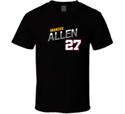 Marcus Allen 27 Favorite Player Pittsburgh Football Fan T Shirt Marcus Allen 27 Favorite Player Pittsburgh Football Fan T Shirt