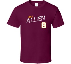 Kyle Allen 8 Favorite Player Washington Football Fan T Shirt Kyle Allen 8 Favorite Player Washington Football Fan T Shirt
