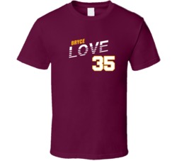 Bryce Love 35 Favorite Player Washington Football Fan T Shirt Bryce Love 35 Favorite Player Washington Football Fan T Shirt