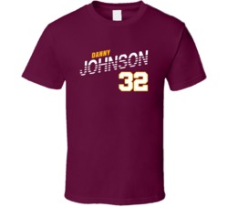 Danny Johnson 32 Favorite Player Washington Football Fan T Shirt Danny Johnson 32 Favorite Player Washington Football Fan T Shirt