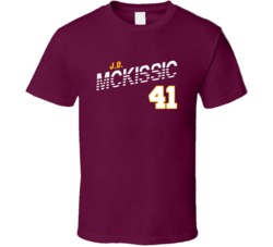 J D Mckissic 41 Favorite Player Washington Football Fan T Shirt J D Mckissic 41 Favorite Player Washington Football Fan T Shirt