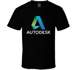 Autodesk Nasdaq Company Logo Employee T Shirt