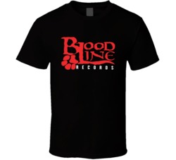 Bloodline Records Hip Hop Record Label Music T Shirt