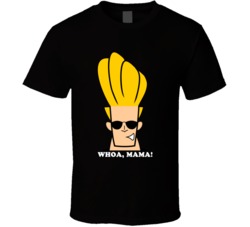 Johnny Bravo Fictional Musican Band Character Fan Cool T Shirt