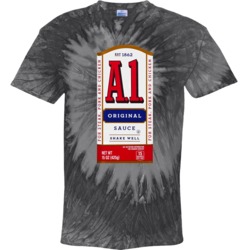 A1 Steak Sauce Halloween Costume Tie Dye