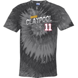Chase Claypool 11 Favorite Player Pittsburgh Football Fan Tie Dye