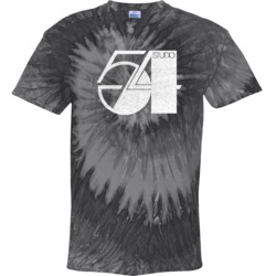 Studio 54 Vintage Distressed Logo Tie Dye