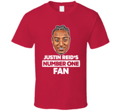 Justin Reid Number One Fan T Shirt Justin Reid Number One Fan T Shirt