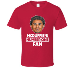 Trent Mcduffie Number One Fan T Shirt Trent Mcduffie Number One Fan T Shirt