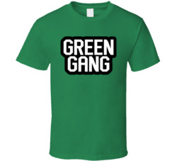 Green Gang Philadelphia Football T Shirt Green Gang Philadelphia Football T Shirt