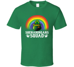 Shenaningans Squad St Patrick's T Shirt Shenaningans Squad St Patrick's T Shirt