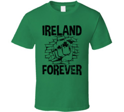 Ireland Forever St Patrick's Worn Look T Shirt Ireland Forever St Patrick's Worn Look T Shirt