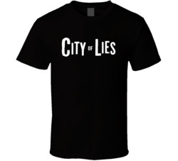 City Of Lies Logo T Shirt City Of Lies Logo T Shirt