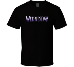 Wednesday Tv Show Logo T Shirt Wednesday Tv Show Logo T Shirt