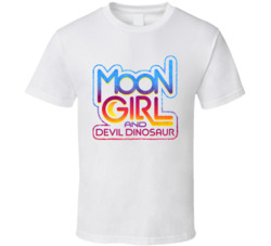 Moon Girl And Devil Dinosaur Logo T Shirt Moon Girl And Devil Dinosaur Logo T Shirt