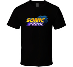 Sonic Prime Netflix Logo T Shirt Sonic Prime Netflix Logo T Shirt