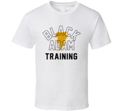 Black Adam Training Workout T Shirt Black Adam Training Workout T Shirt