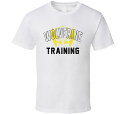 Wolverine Training Workout T Shirt Wolverine Training Workout T Shirt
