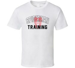 Spiderman Training Workout T Shirt Spiderman Training Workout T Shirt