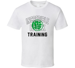 Incredible Hulk Training Workout T Shirt Incredible Hulk Training Workout T Shirt