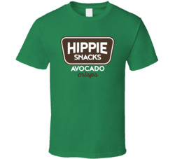 Hippie Snacks Avocado Crisps Healthy Snack T Shirt