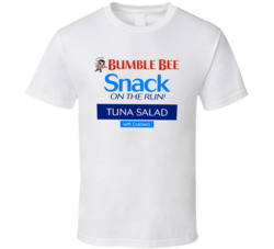 Bumble Bee Tuna Salad With Crackers Healthy Snack T Shirt