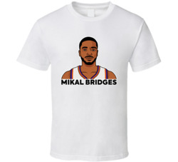Mikal Bridges Name T Shirt Mikal Bridges Name T Shirt
