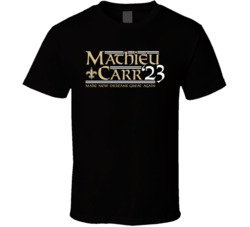 Tyrann Mathieu Derek Carr 2023 T Shirt Tyrann Mathieu Derek Carr 2023 T Shirt