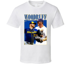 Brandon Woodruff 90s Style T Shirt