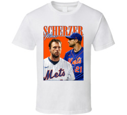 Max Scherzer 90s Style T Shirt