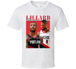 Damian Lillard 90s Style T Shirt Damian Lillard 90s Style T Shirt