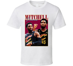 Donovan Mitchell 90s Style T Shirt Donovan Mitchell 90s Style T Shirt