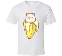 Siamese Cat Bananya T Shirt