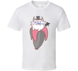 Vampire Cat Bananya T Shirt