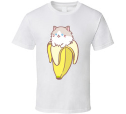 Ragdoll Cat Bananya T Shirt
