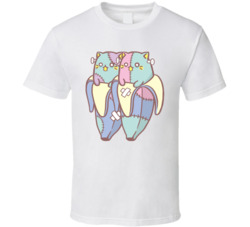 Zombie Cat Bananya T Shirt