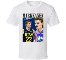 Lauri Markkanen 90s Style T Shirt Lauri Markkanen 90s Style T Shirt
