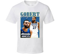 Rudy Gobert 90s Style T Shirt Rudy Gobert 90s Style T Shirt