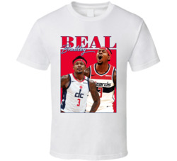 Bradley Beal 90s Style T Shirt Bradley Beal 90s Style T Shirt