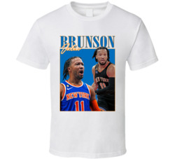 Jalen Brunson 90s Style T Shirt Jalen Brunson 90s Style T Shirt