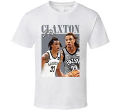 Nic Claxton 90s Style T Shirt Nic Claxton 90s Style T Shirt
