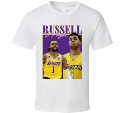 D'angelo Russell 90s Style T Shirt D'angelo Russell 90s Style T Shirt