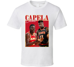 Clint Capela 90s Style T Shirt Clint Capela 90s Style T Shirt