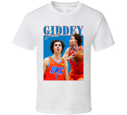 Josh Giddey 90s Style T Shirt Josh Giddey 90s Style T Shirt